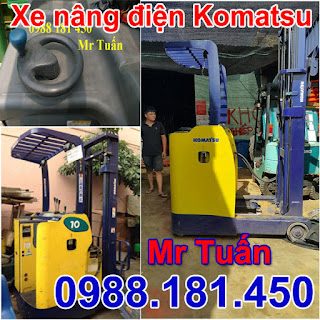 XE NÂNG ĐIỆN CŨ 1T 1.5T 2T 2.5T 3T Komatsu Toyota Nichiyu TCM ...