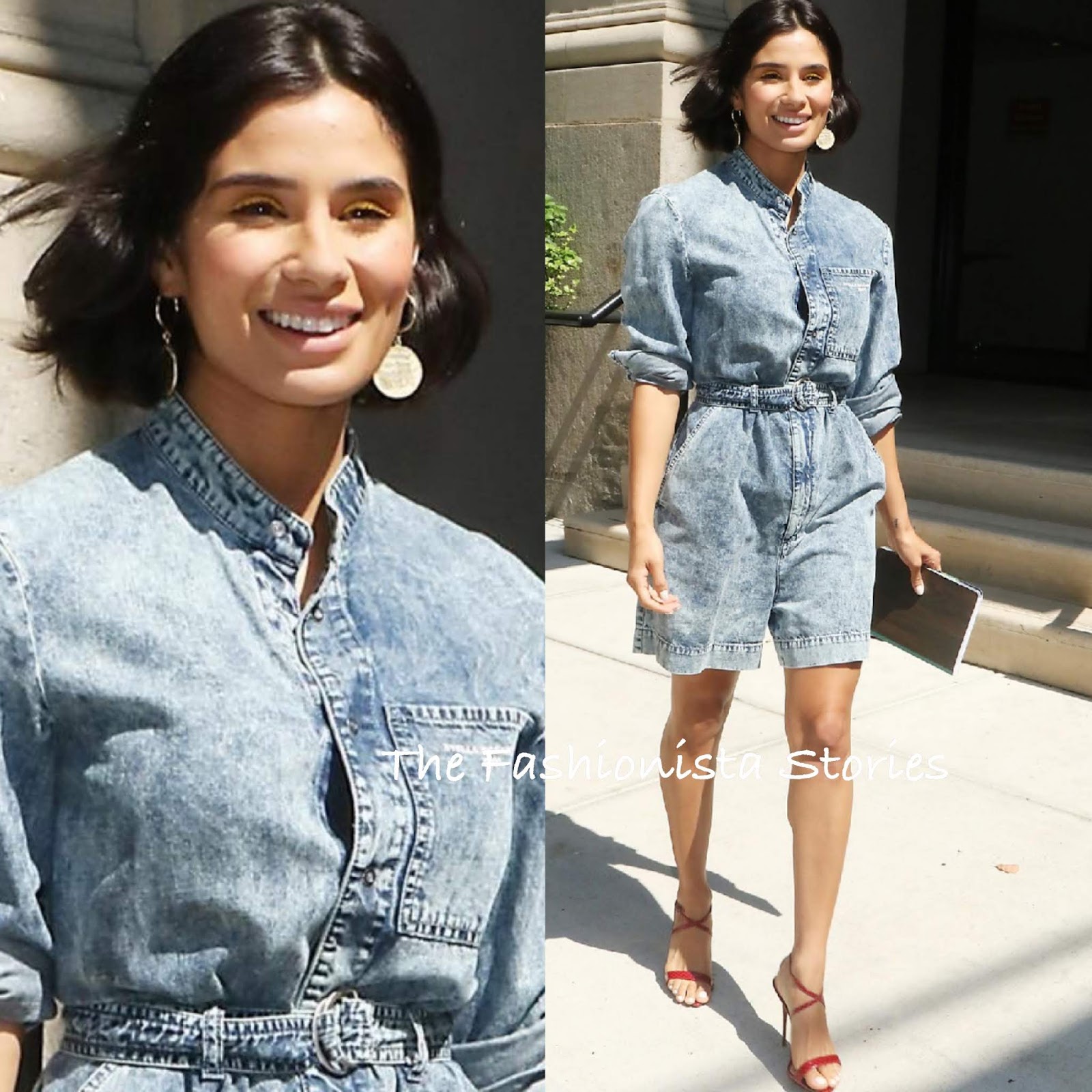 Diane Guerrero in Stella McCartney Leaving Buzzfeed
