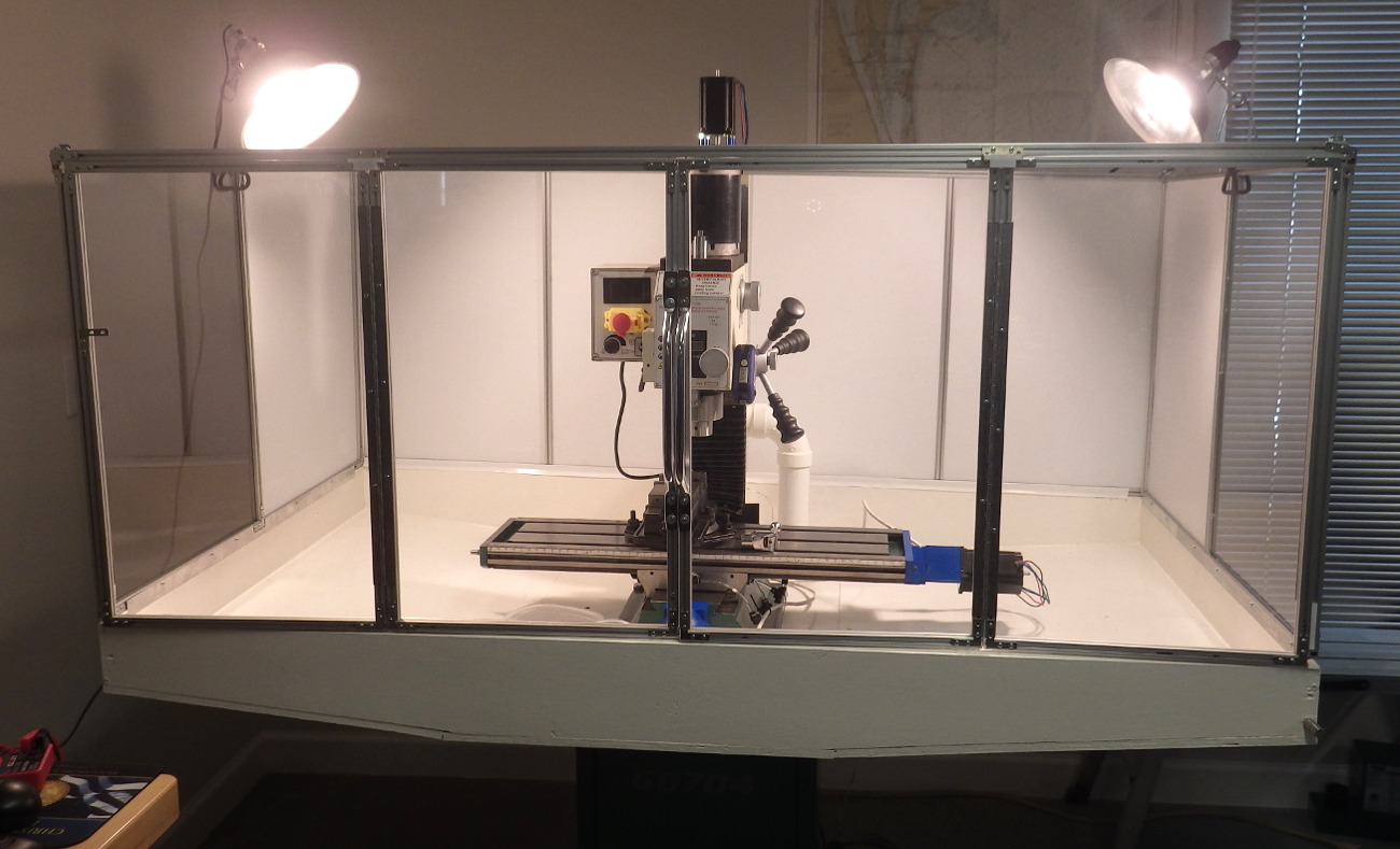 The Silicon Graybeard Redesigning the CNC Mill Enclosure