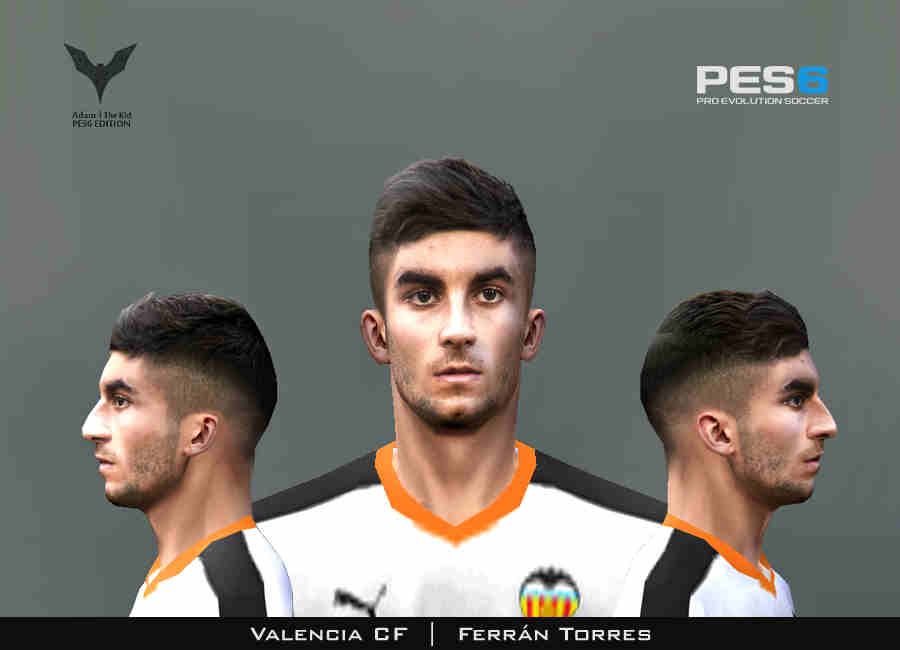 Ultigamerz Pes 6 Ferran Torres Valencia Cf Face Hd