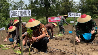 Gubernur Olly Apresiasi Pencanangan Kampung Tangguh Nusantara di Desa Kanonang Satu