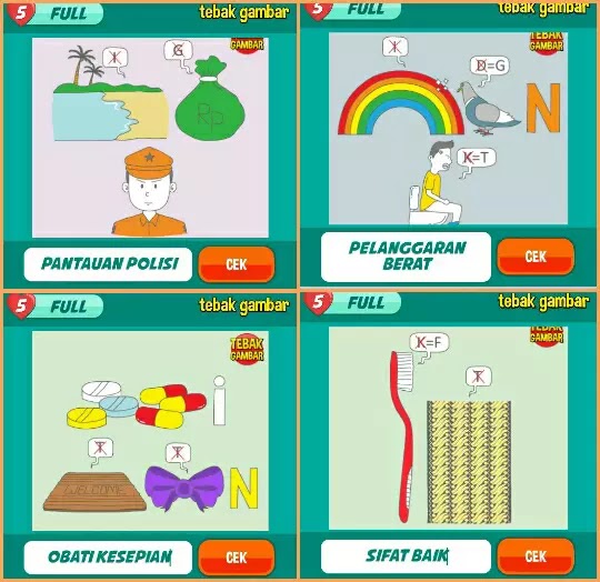 Kunci Jawaban Tebak Gambar Level 13 Lengkap Serbagratis95