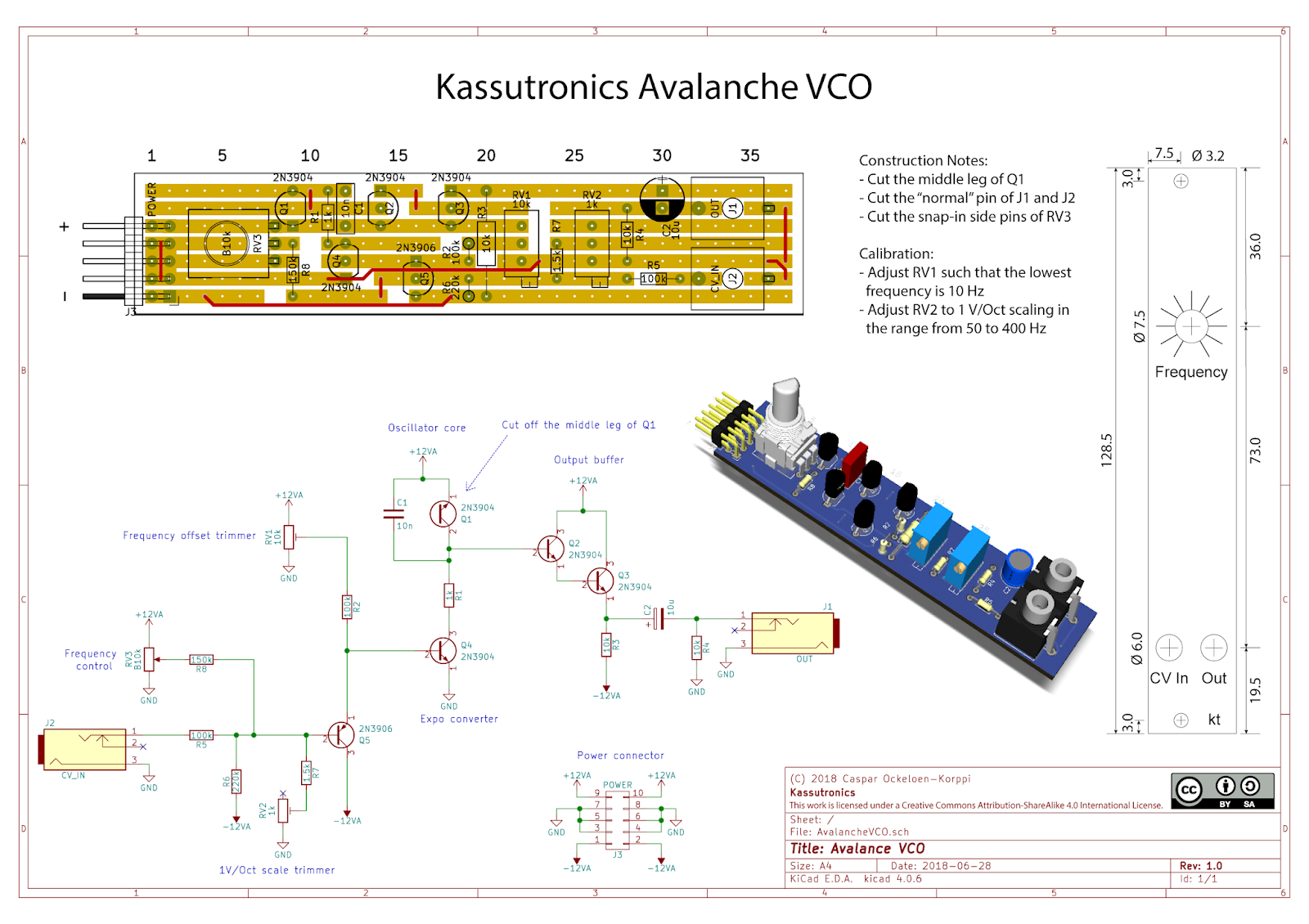 Kassutronics: Avalance VCO