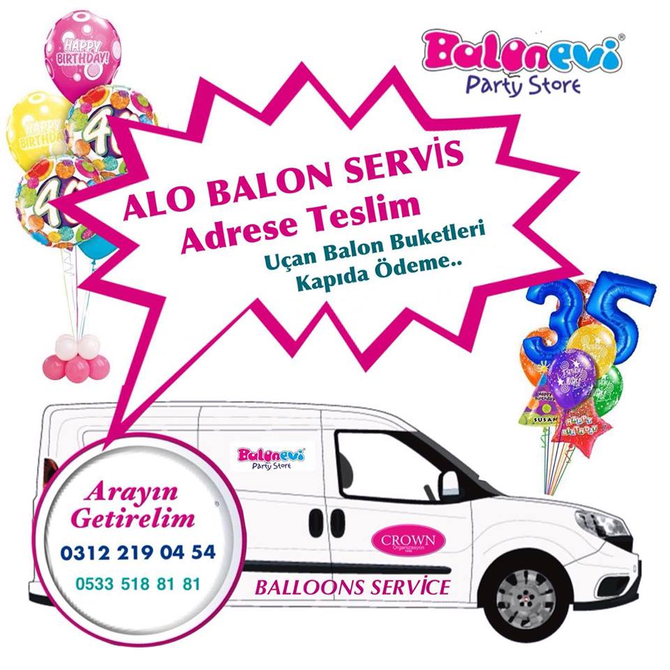 balonevi ankara crown organizasyon dogum gunu baby shower dugun davet parti urunleri