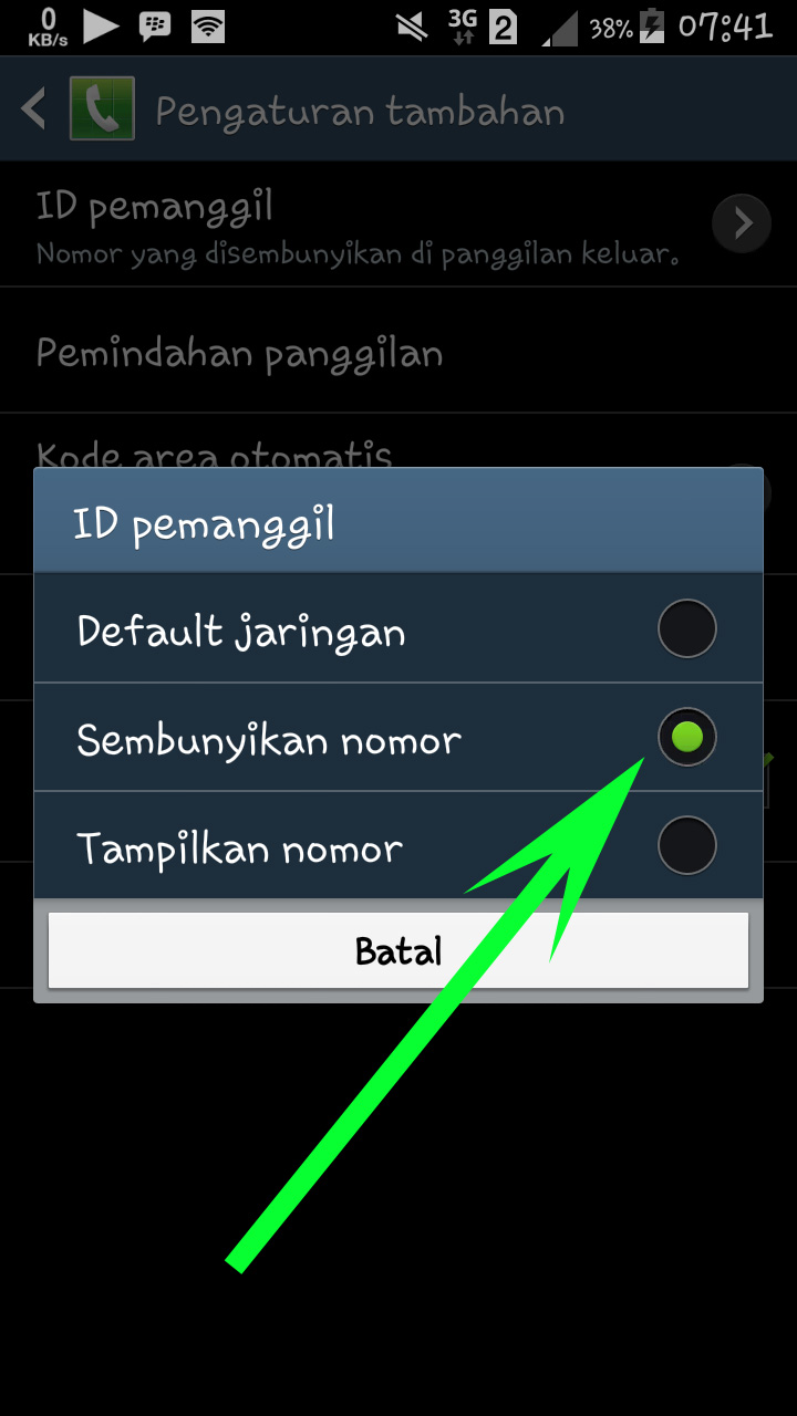 Trik Cara Private Number XL di Android Paket Pedia