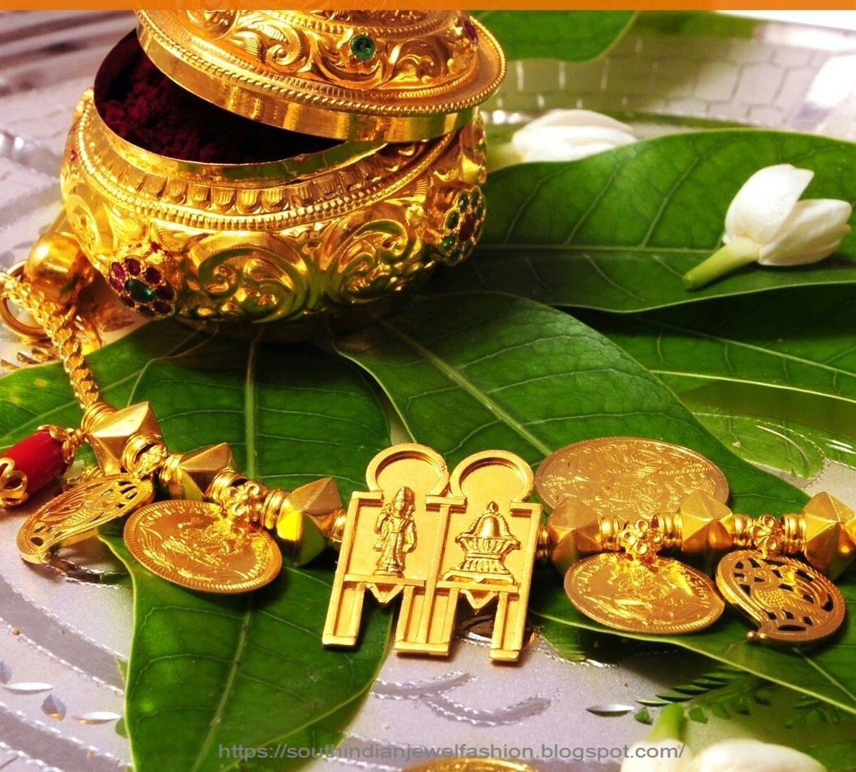 How to decorate Thali dollar - South Indian Mangalyam Designs 2019