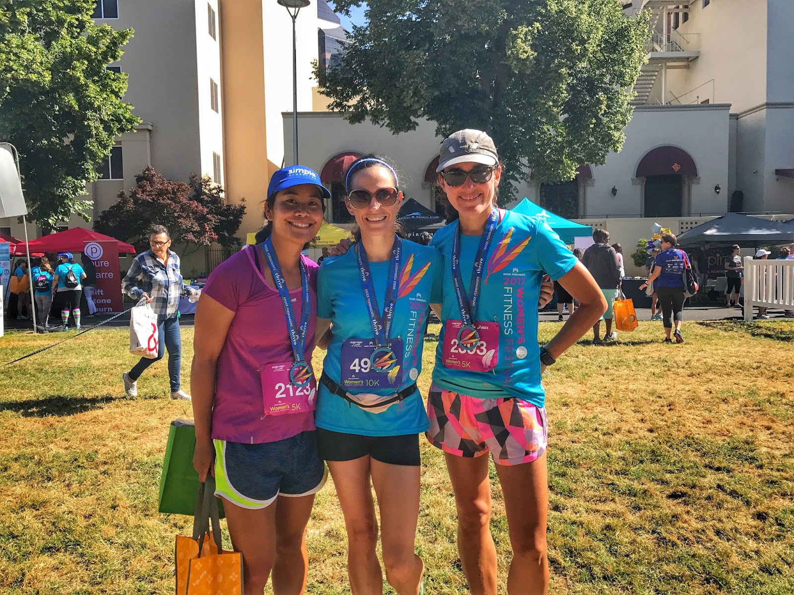 RunHikePlay Kaiser Permanente Women's Fitness Festival 5K Race Recap