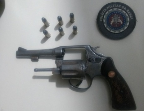 Polícia Militar apreende arma de fogo em Jacobina