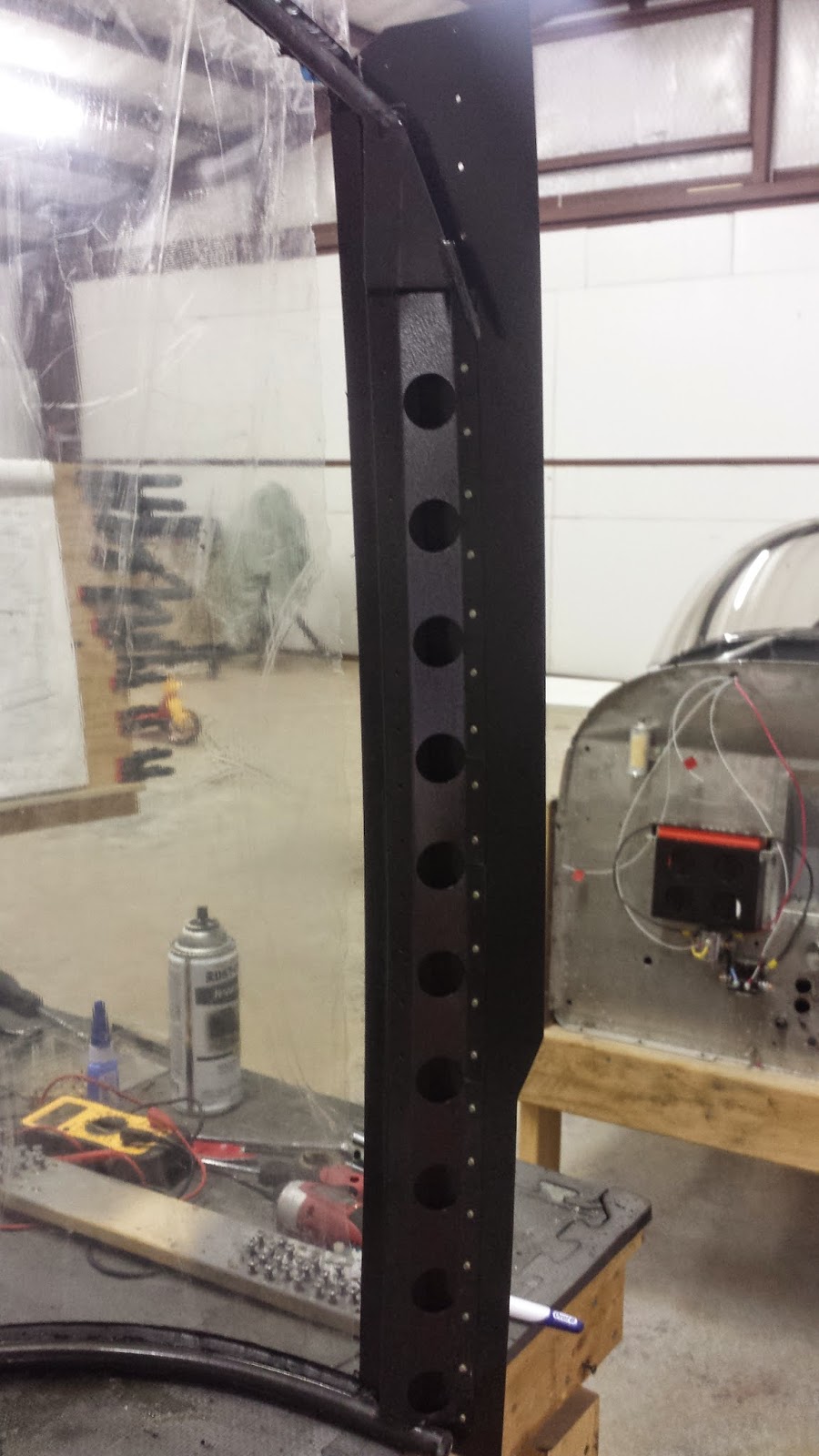 Mike's RV7 Canopy and Engine