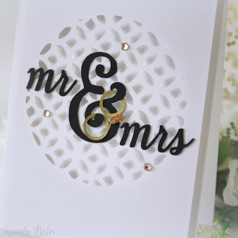 Mr & Mrs Wedding card