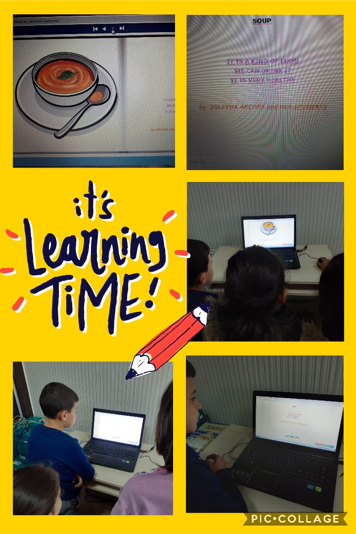 BOTH WE AND WEB2 (1) Ourboox we are defining the word "soup"