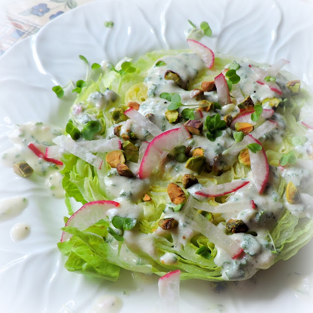 The English Kitchen Creamy Herb Dressed Lettuce Steaks