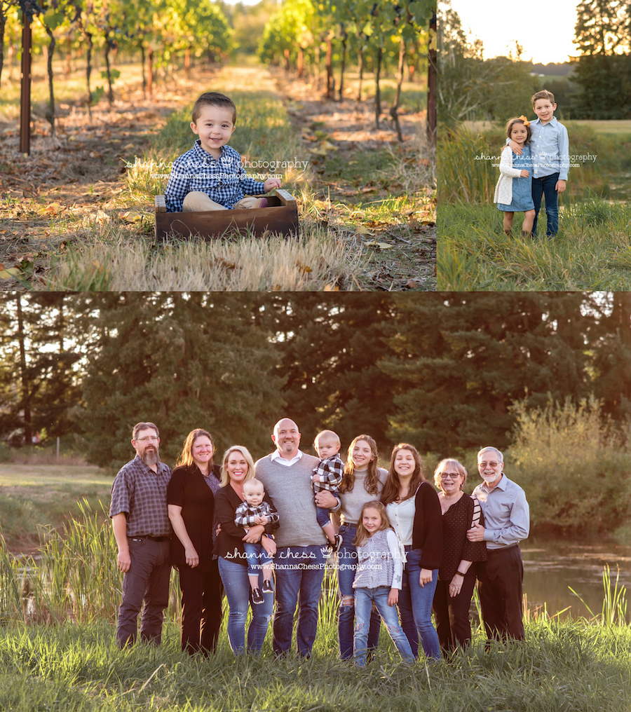 child and family portraits oregon