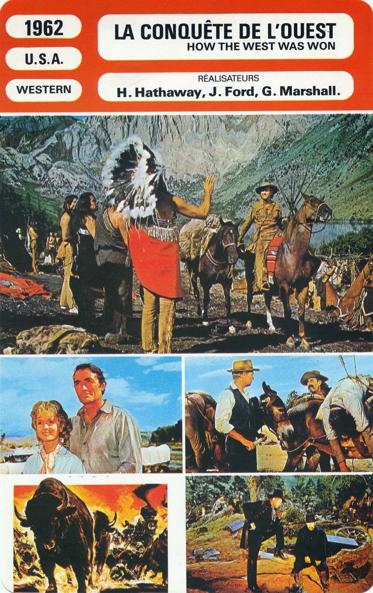 A La Conquete De L'ouest Film Affiches - Photos d'exploitation - Bandes annonces: La conquête de l