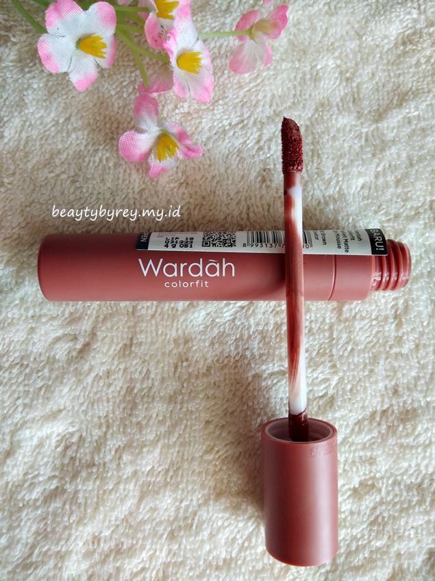 Review Wardah Colorfit Velvet Matte Lip Mousse Brown Creator