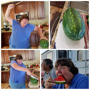 Watermelon fun!