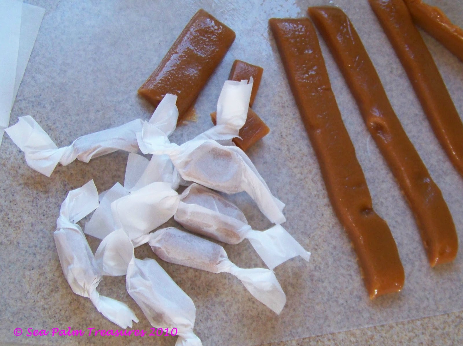 Home Made Caramels Sid's Sea Palm Cooking