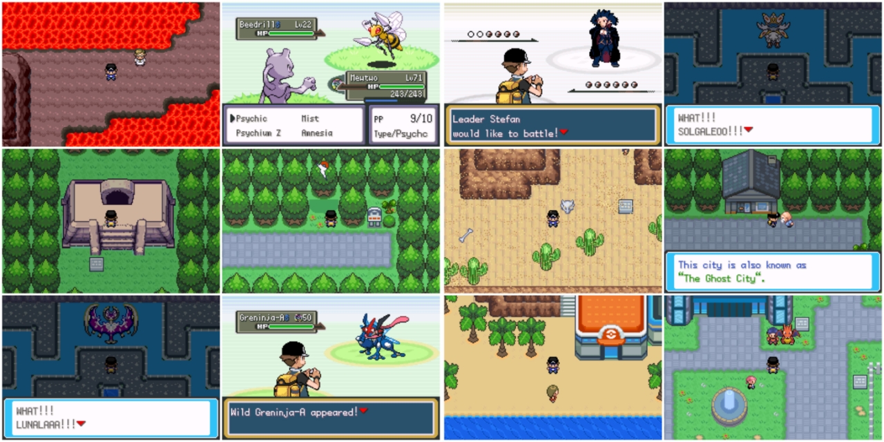 Projetos de Tradução de Fã em PT-BR de Pokémon XY,ORAS,Sun/Moon,BDSP,BW e  Red/Blue!