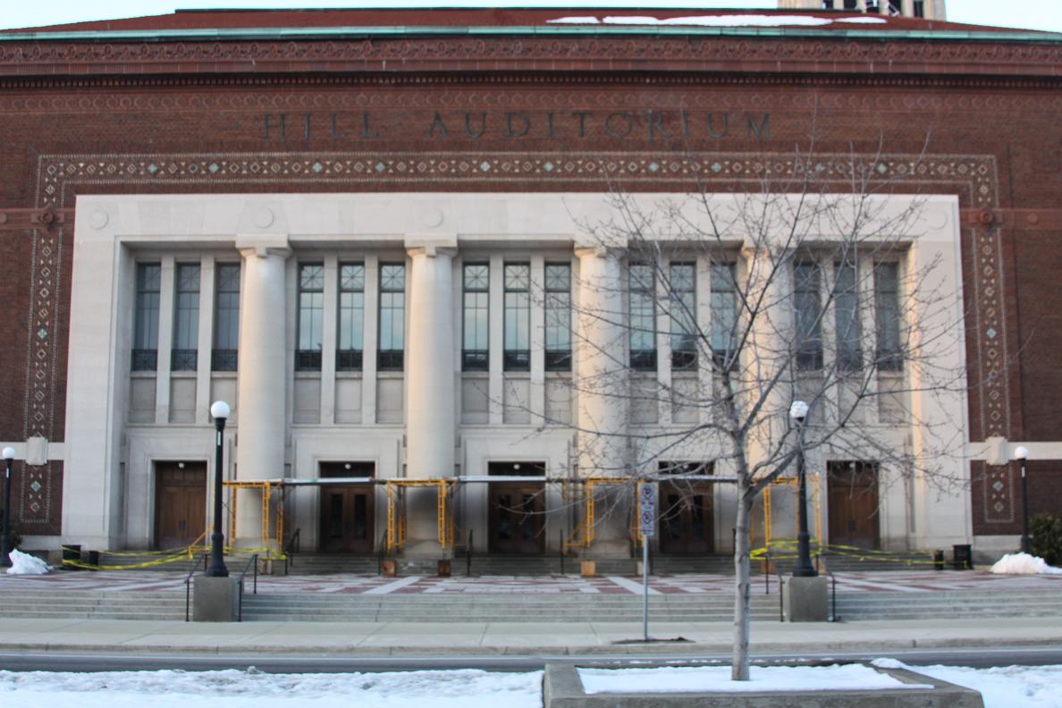 Michigan Exposures Hill Auditorium