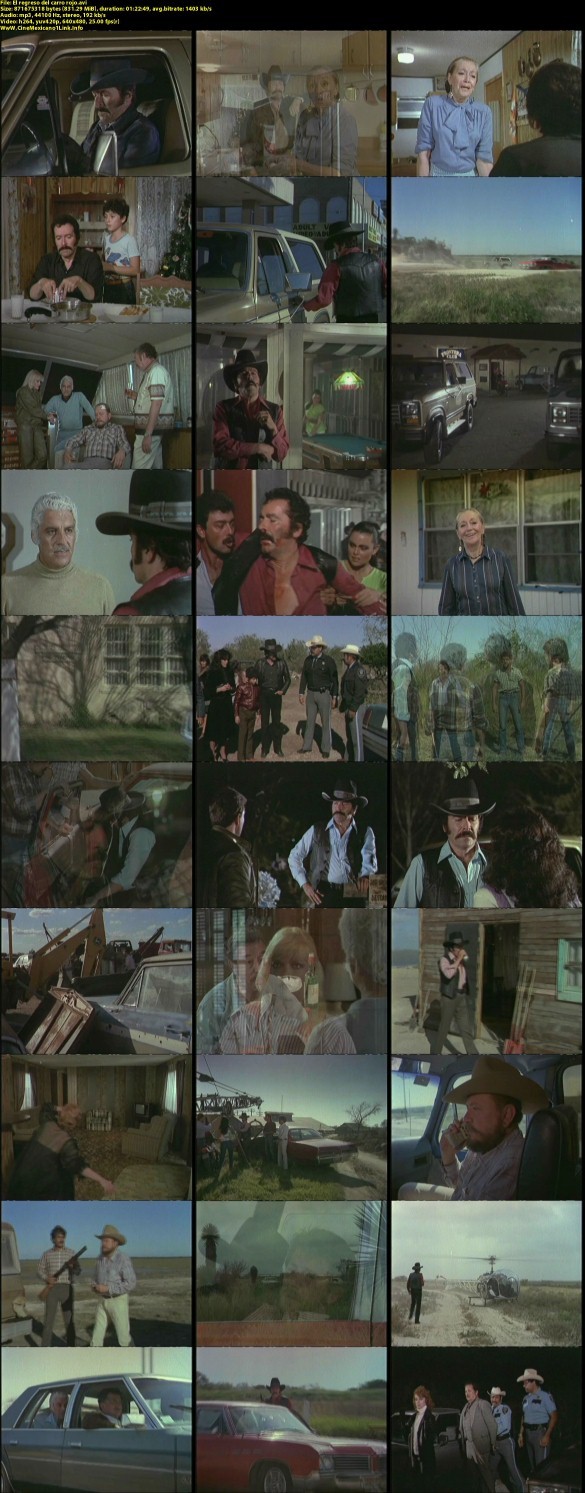 El Regreso Del Carro Rojo DVDRip 1984 Peliculas Mexicanas