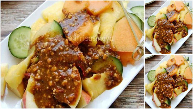 Resep Rujak Buah Seger Biin Ngiler