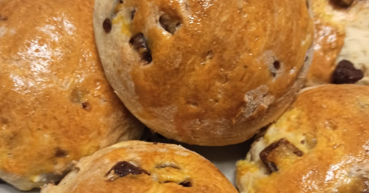 Schnelle Schoki Brötchen aus Quark-Öl Teig
