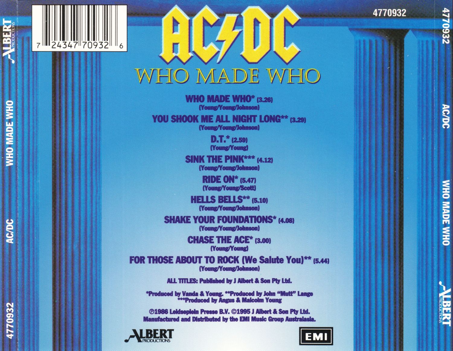 AC/DC - Who Made Who (1986) ~ mail-4-metal.blogspot