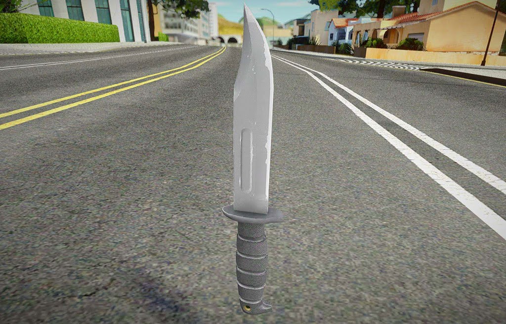Lokasi Pisau (Knife) di GTA San Andreas dan Download Petanya Gaming