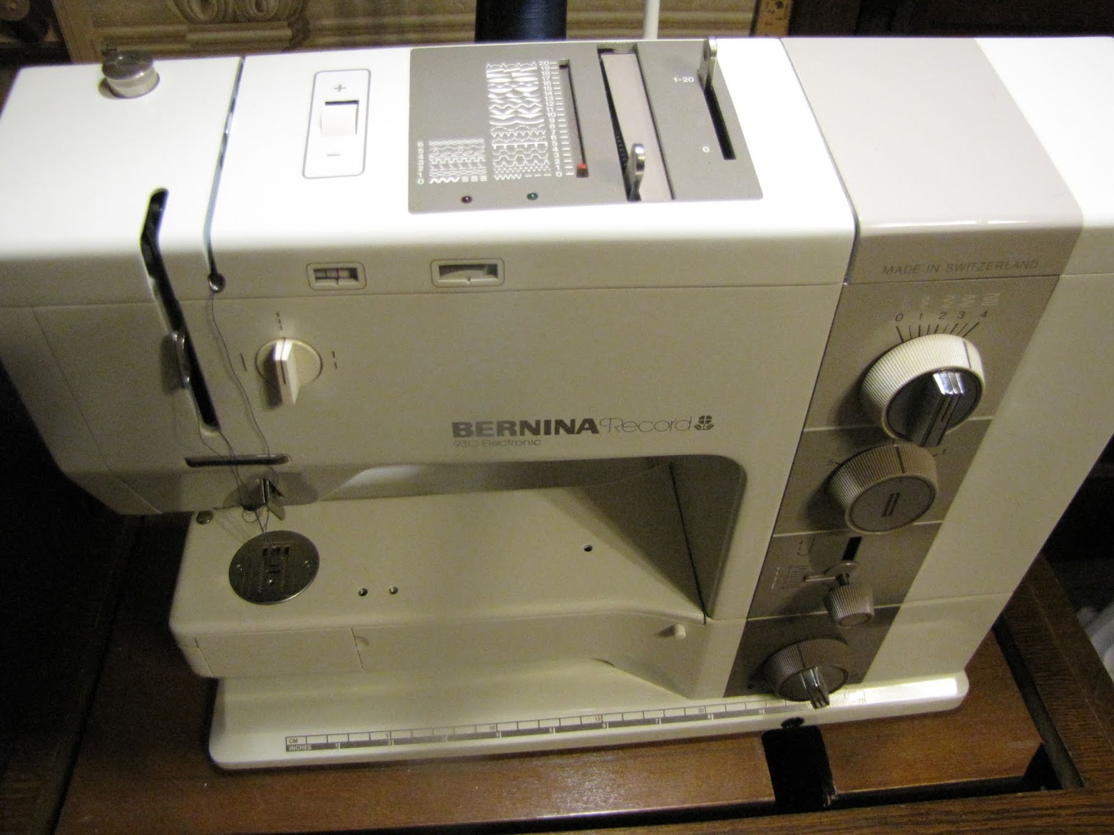 Bernina 930 when was made the BERNINA Sewing