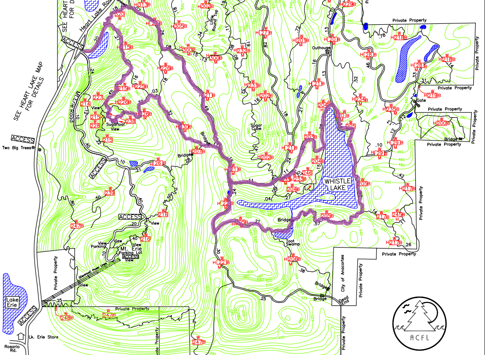 Toot Poot Sugarloaf and Whistle Lake Islands to Mountains
