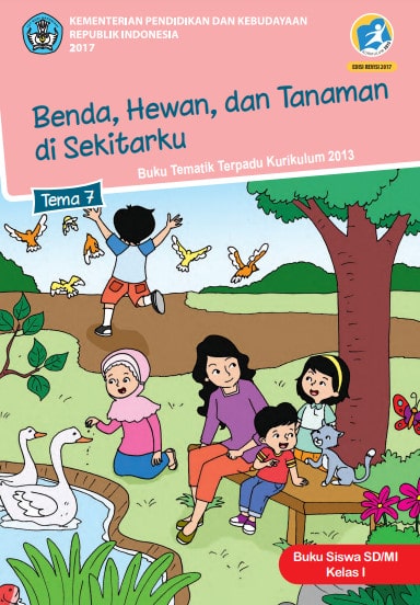 Buku Siswa Kelas 1 Tema 7 Revisi 2017 Kurikulum 2013