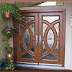 Pintu Rumah Utama Minimalis Kayu