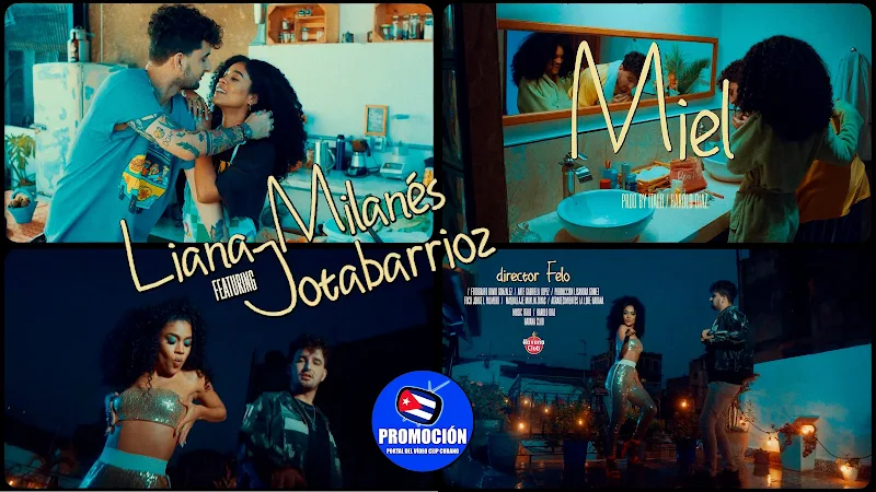 Liana Milanés & Jotabarrioz - ¨Miel¨ - Videoclip - Director: Felo. Portal Del Vídeo Clip Cubano. Música cubana. Pop. Canción. Cuba.