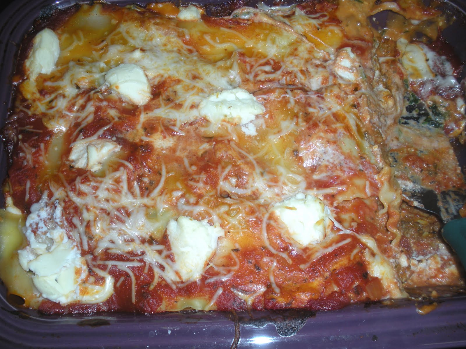 Jackie Likes to Eat: Beef and Spinach Lasagna