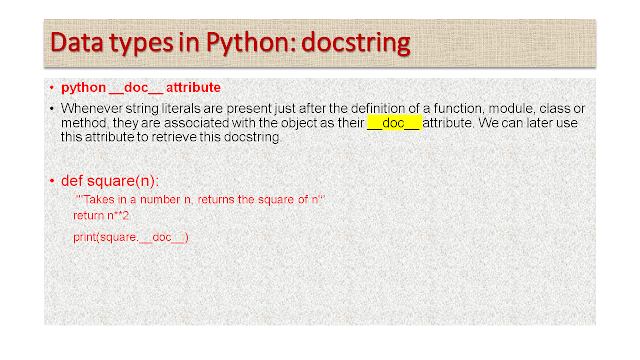 Data Types of Python: Mutable- List, Set, Dictionary; Immutable- Number ...