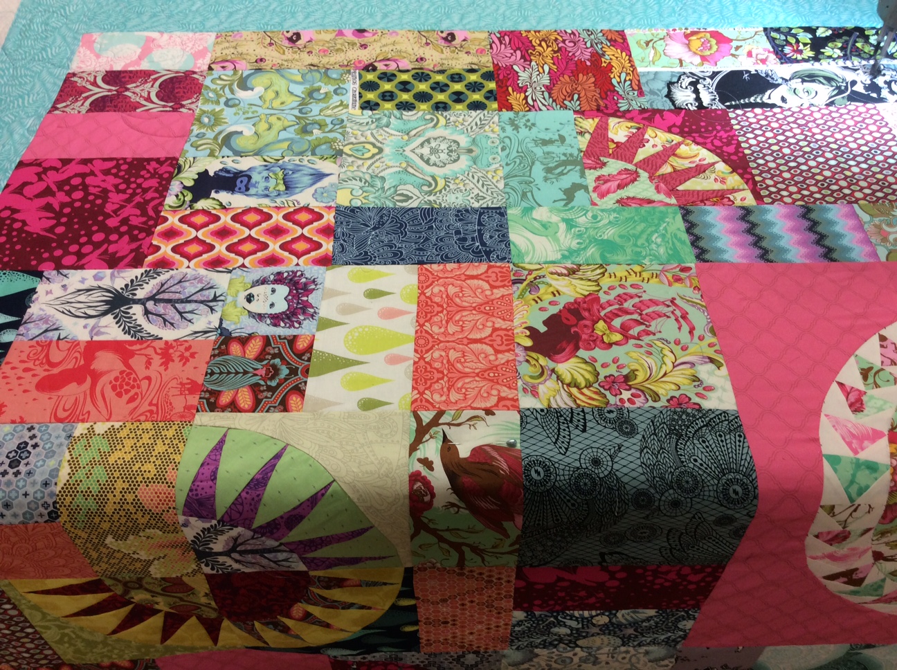 koolkat's quilting blog Rosemary's quilt