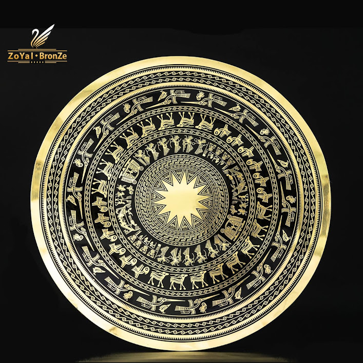 [A117] Mặt trống đồng Ngọc Lũ: Quà tặng đối tác cao cấp