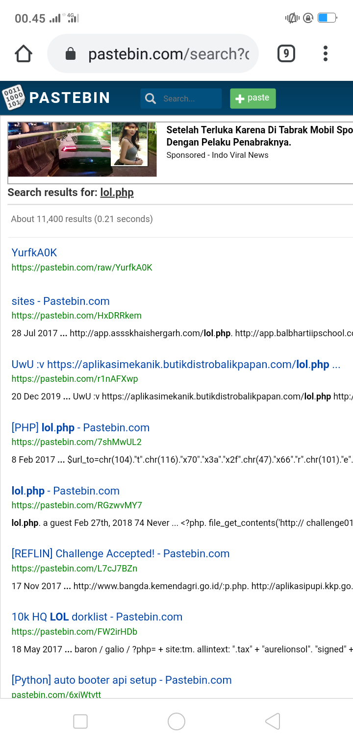 Tutor Deface Poc Dorking Shell With Pastebin ANON ALL INDO