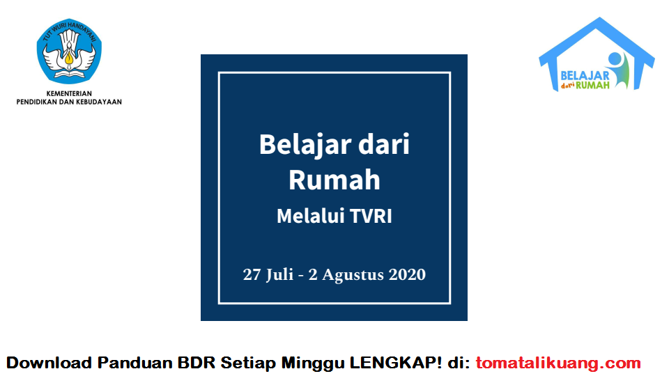 Download Panduan Belajar Dari Rumah Tvri 1 2 Agustus 2020 Pdf