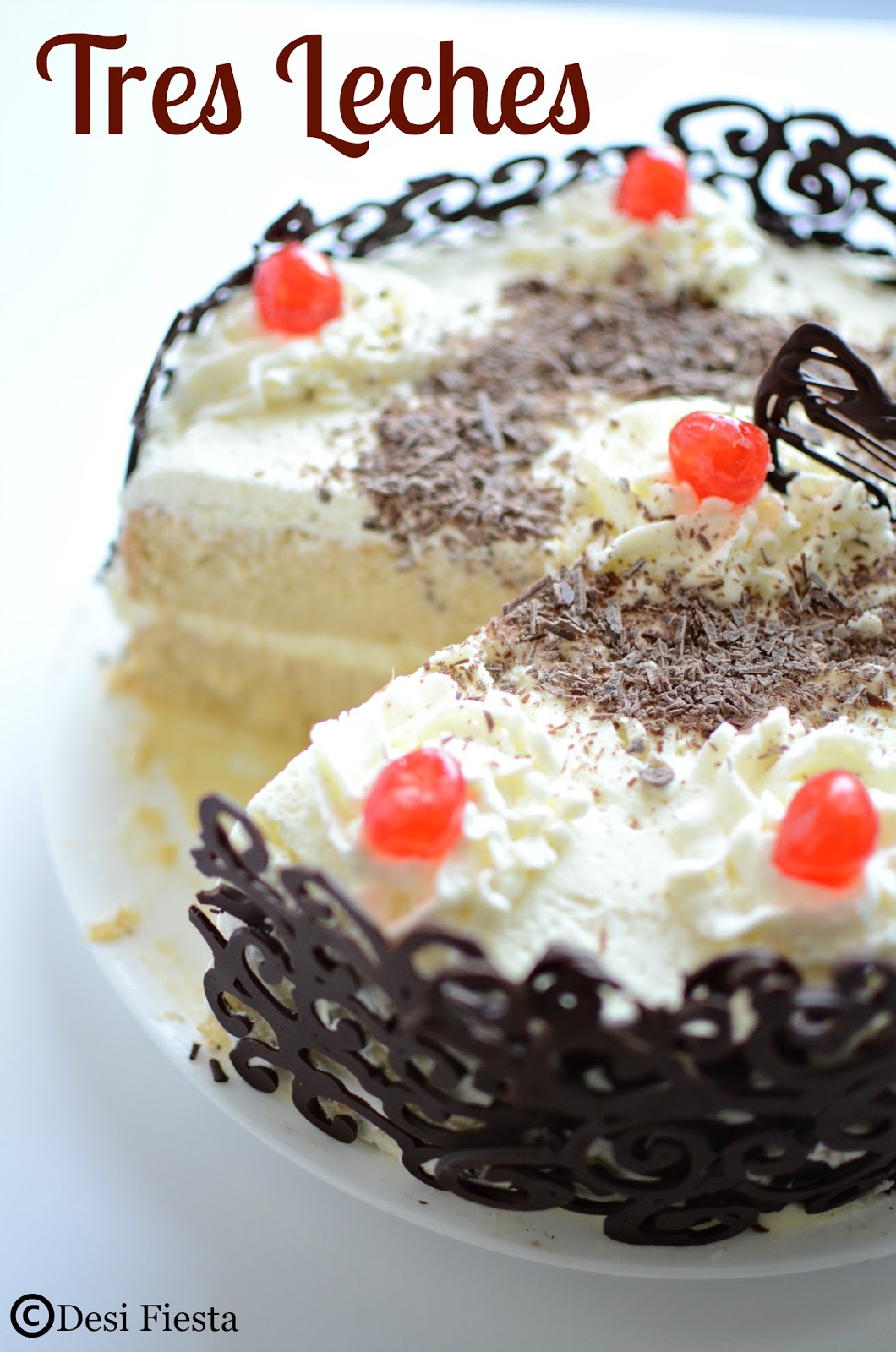 Eggless Tres Leches Cake Tres Leches Cake Recipes Desi Fiesta