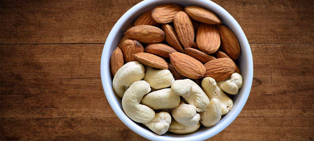 cashews/ almonds