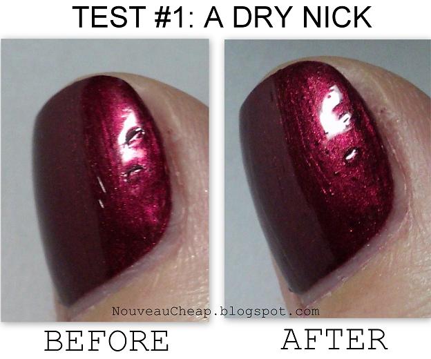 Review New Nutra Nail Instant Smudge Repair and Speed Dry Top Coat