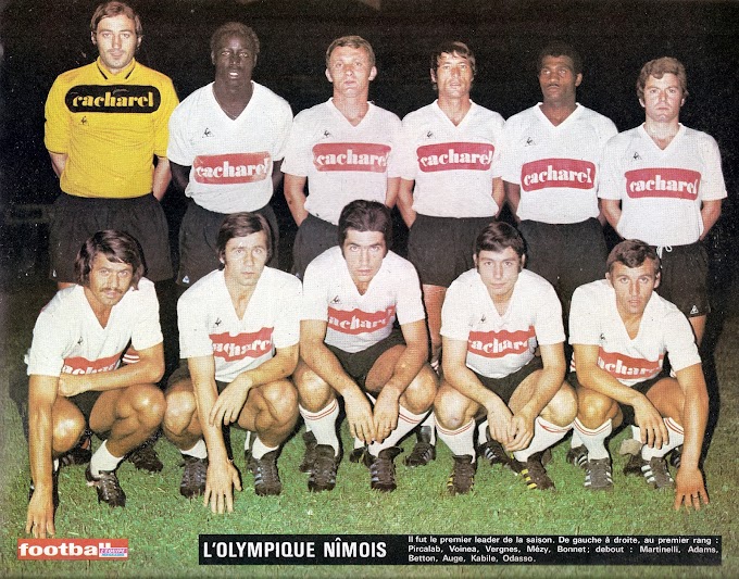 NÎMES OLYMPIQUE 1971-72. By Ageducatifs.