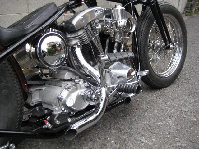 Harley Davidson Shovelhead 1975 By Luck Motorcycles Hell Kustom
