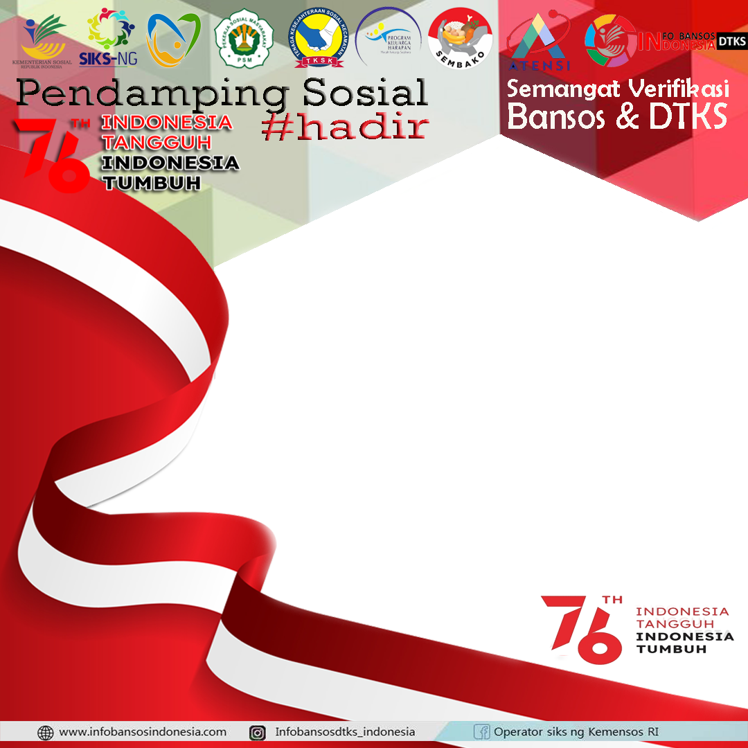 Twibbon Hari Kemerdekaan Indonesia 17 Agustus 1945 tahun 2021