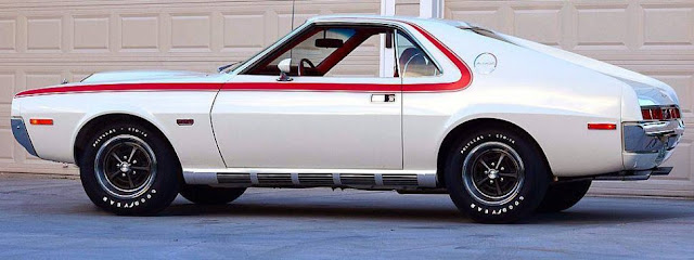 AMC AMX 1970s American muscle car AMC AMX 1970s American muscle car