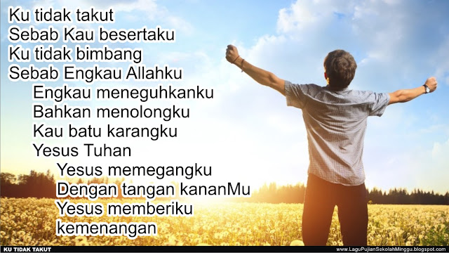 Lirik Lagu Pujian Rohani Kristen Sekolah Minggu Gereja Tuhan Yesus