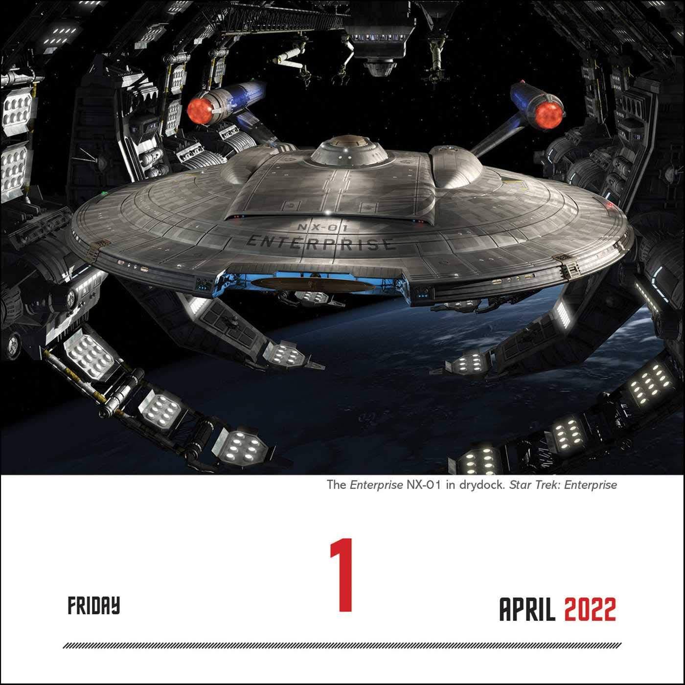 Christmas Lights Star Trek Voyager Front Yard 2022 The Trek Collective: First Look At 2022 Star Trek Calendars