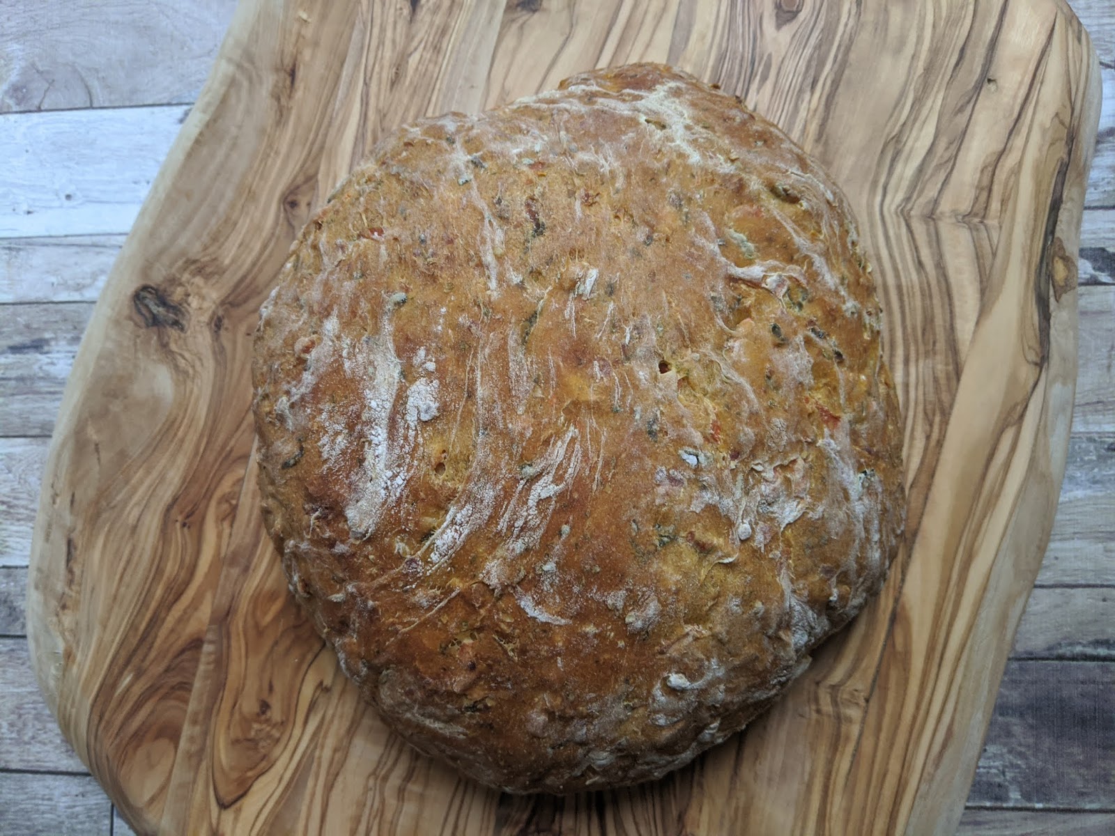 Garden Harvest Vegetable Bread Loaf for BreadBakers