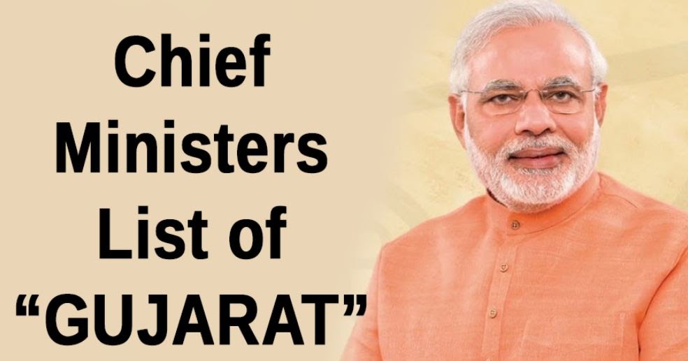 GKList of Chief Ministers of "Gujarat" + Facts From